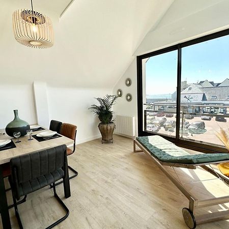 T2 Neuf Top Cocooning Terrasse - Face A La Mer Ploemeur Exterior foto