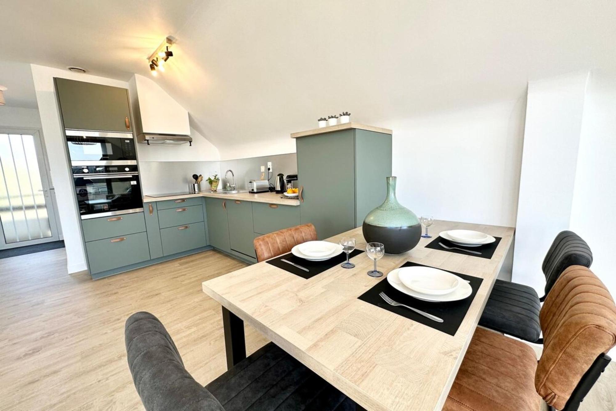 T2 Neuf Top Cocooning Terrasse - Face A La Mer Ploemeur Exterior foto